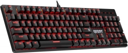 Mechanisch gamingtoetsenbord Quest GK‑1596 met RGB en anti‑ghosting