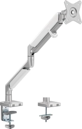 Aluminium monitorarm met gasveer 17–27″, draagvermogen 9 kg