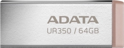 USB-flashdrive ADATA Ur350 64GB USB3.2 bruin metaal