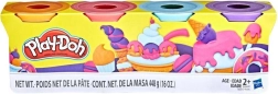 Play-Doh modelleerklei, set van 4 potjes, 448 g – Sweet