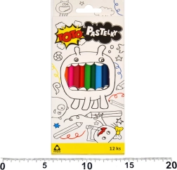 Driehoekige kleurpotloden ERGO 12 stuks