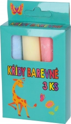 Kleurige stoepkrijtjes