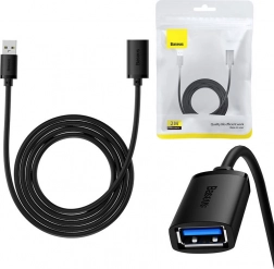 Verlengkabel USB 3.0 BASEUS AirJoy 2 m zwart