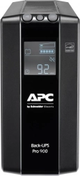 Noodstroomvoorziening APC Back-UPS Pro 900 VA met AVR en LCD, 6x C13