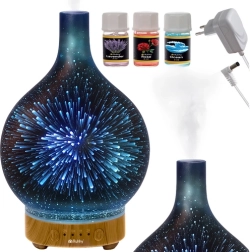 Ultrasone aroma-diffuser en luchtbevochtiger 200 ml RUHHY