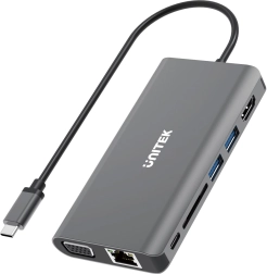 Universele USB-C Hub 8-in-1 Unitek