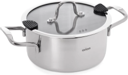 Roestvrijstalen pan met deksel VENICE 20 cm, 3 l