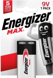 Alkalinebatterij 9V ENERGIZER MAX