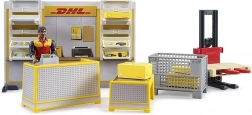 Bruder BWORLD Pakketdienst DHL met accessoires
