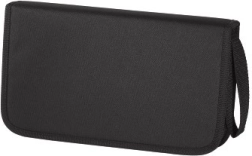 CD- en DVD-hoes voor 64 stuks, zwart