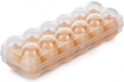 Plastic eierdoos voor 12 stuks voor in de koelkast