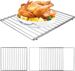 Verstelbaar metalen ovenrooster 35–60 × 32 cm