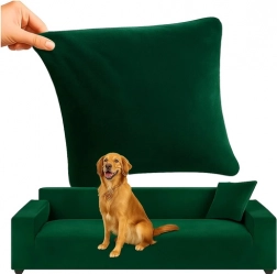 Hoekbankhoes RUHHY groen 190-230 cm