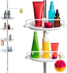 RUHHY Hoekige telescopische doucherek