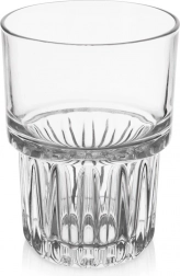 Orion-glas 320 ml met geribbelde bodem