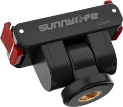 Sunnylife magnetische montage-adapter 1/4" 180° draaibaar voor OSMO 360, ACTION 5 PRO en OSMO ACTION 4/3/2