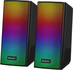 computerspeakers DEFENDER Spitfire 2.0 met Bluetooth en LED, 6 W