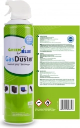 gecomprimeerde lucht 600 ml GREENBLUE met pistoolverstuiver