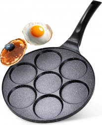 Granieten eierpan met 7 vormen Basic Line 26 cm