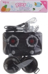 Kinderserviesset met batterijkookplaat