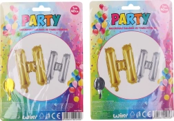 Opblaasbare ballon in de vorm van de letter H