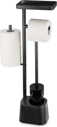 Vilde toiletpapierstandaard met wc-borstel
