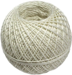 Voedselveilig linnen touw 60 m, 40 g