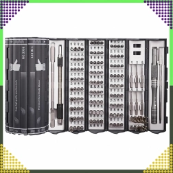 Set magnetische precisieschroevendraaiers 128-in-1