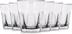 Glazen shotglaasjes 40 ml, set van 6 stuks