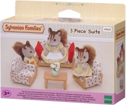 Drie-delige zitset SYLVANIAN FAMILIES voor in het huisje