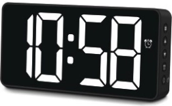 Elektronische wekker Bali met LED-display en thermometer