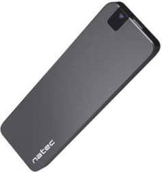 Aluminium externe behuizing voor SSD M.2 NVMe NATEC Rhino met USB‑C 3.2 Gen 2 (10 Gb/s)