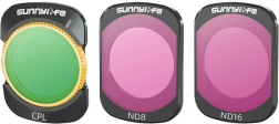 Sunnylife-filters CPL, ND8 en ND16 voor DJI Osmo Pocket 3