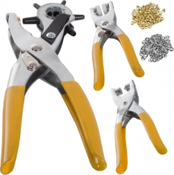 Set gereedschappen voor leerbewerking