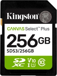 SD-geheugenkaart 256GB Canvas Select Plus Gen3 150MB/s