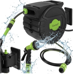 Automatische wandhaspel voor tuinslang 20 m GARDLOV