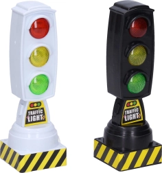 Verkeerslicht met licht- en geluidseffecten 13,5 cm
