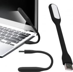Flexibele siliconen USB LED-lamp voor laptop