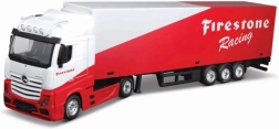 Metalen vrachtwagen Bburago 1:43 Volvo FH16 Globetrotter 750 XXL met oplegger