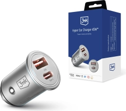 Autolader 3mk Hyper Car Charger 45W USB‑C + USB‑A