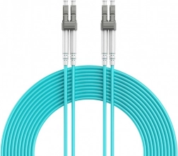 Duplex Multimode Optische Kabel OM4 50/125, LC/LC, 2m