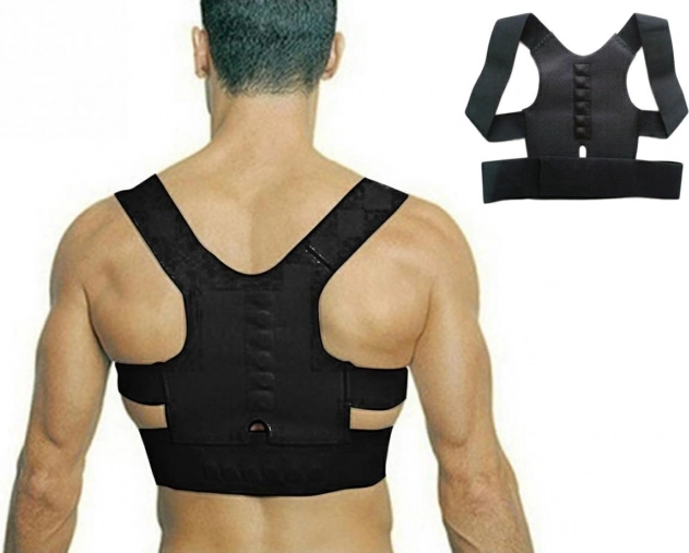 Magnetische houdingscorrector zwart