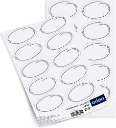 Zelfklevende witte etiketten voor potten, 20 stuks