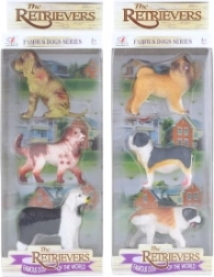 Set plastic hondjes 3 stuks