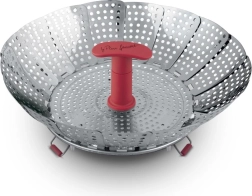 Lamart Vapor opvouwbare roestvrijstalen stoommand 28 cm