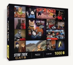 Puzzel Star Trek katten 1000 stukjes