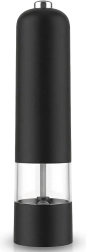 Vilde elektrische molen voor zout en peper, zwart, 22,5 cm