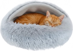 Purlov mand voor katten en kleine honden, pluche, S 44 × 38 cm