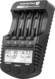 Slimme AA/AAA-batterijlader EVERACTIVE