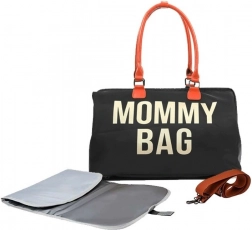 Mama Tas Mommy Bag zwart met verschoningsmatje